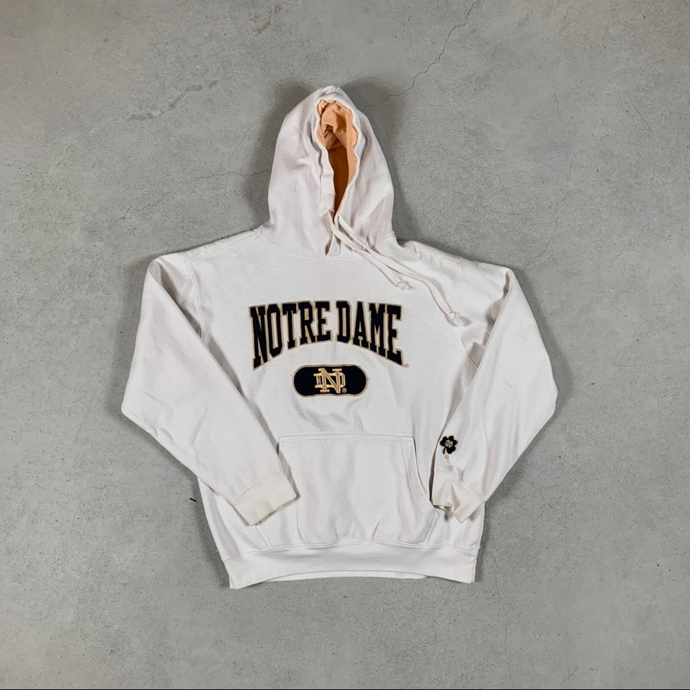 NOTRE DAME SPELLOUT HOODIE
